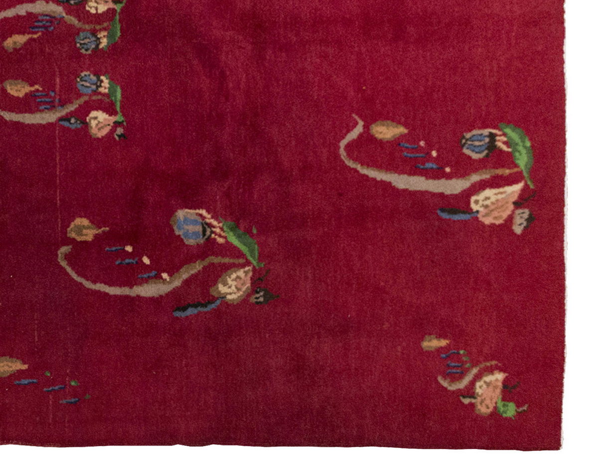 Vintage Large Rug, Oushak Area Rug 6'11" x 10'2" feet 210 x 310 cm