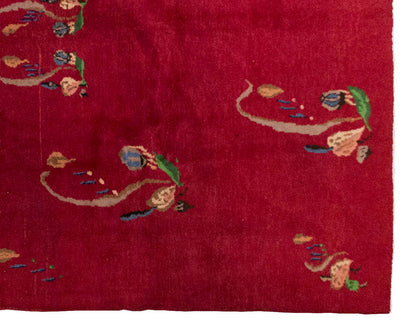 Vintage Large Rug, Oushak Area Rug 6'11" x 10'2" feet 210 x 310 cm