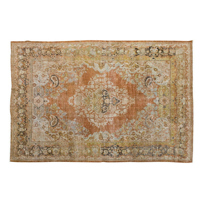 Vintage Large Rug, Oushak Area Rug 6'11" x 10'4" feet 210 x 314 cm