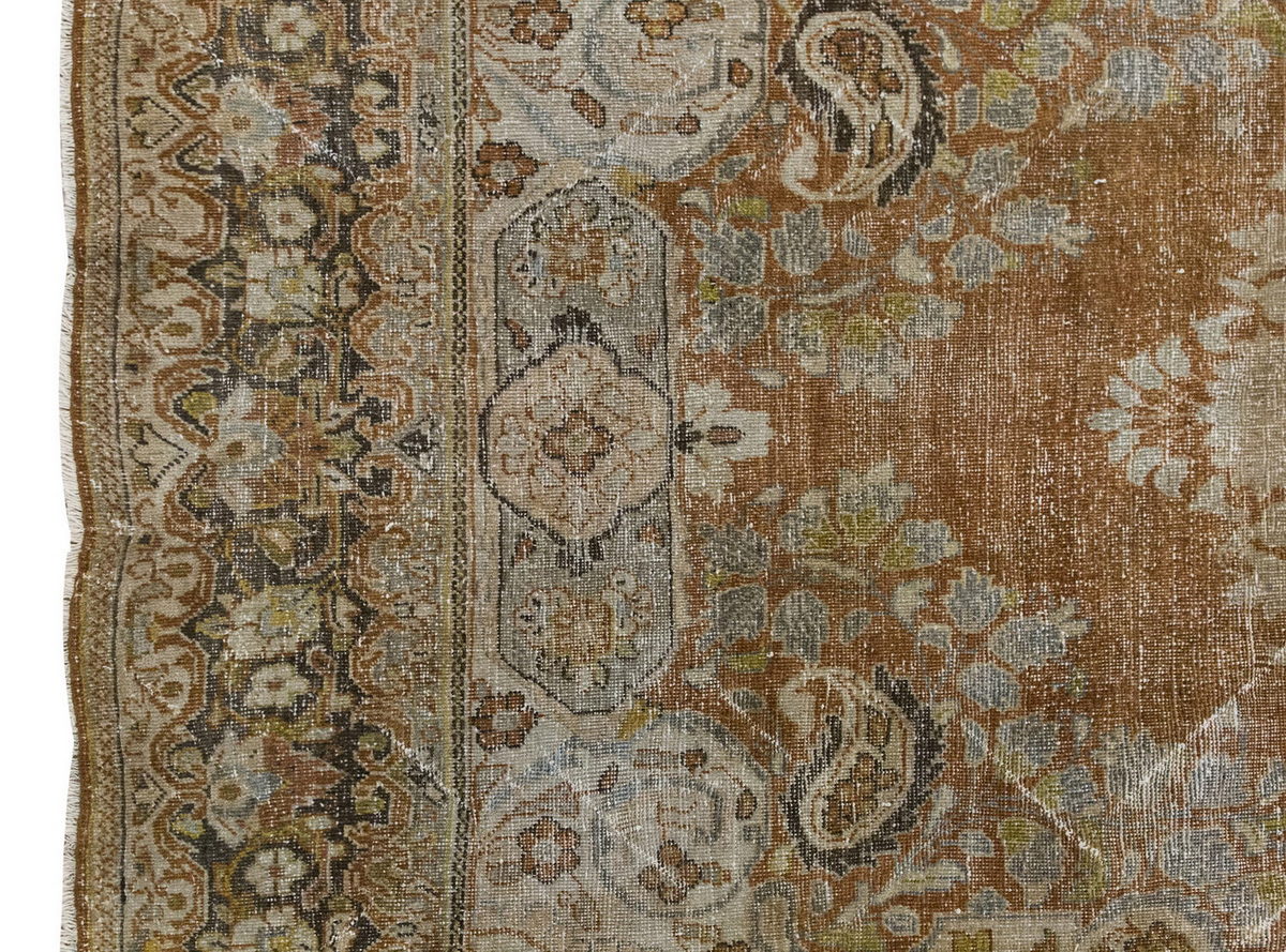 Vintage Large Rug, Oushak Area Rug 6'11" x 10'4" feet 210 x 314 cm