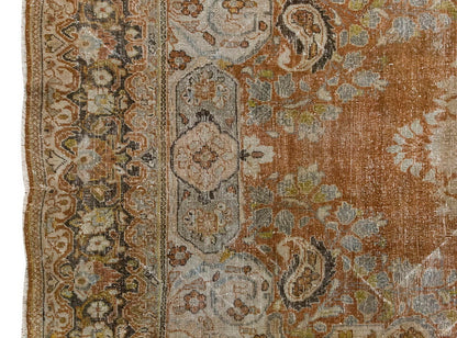 Vintage Large Rug, Oushak Area Rug 6'11" x 10'4" feet 210 x 314 cm