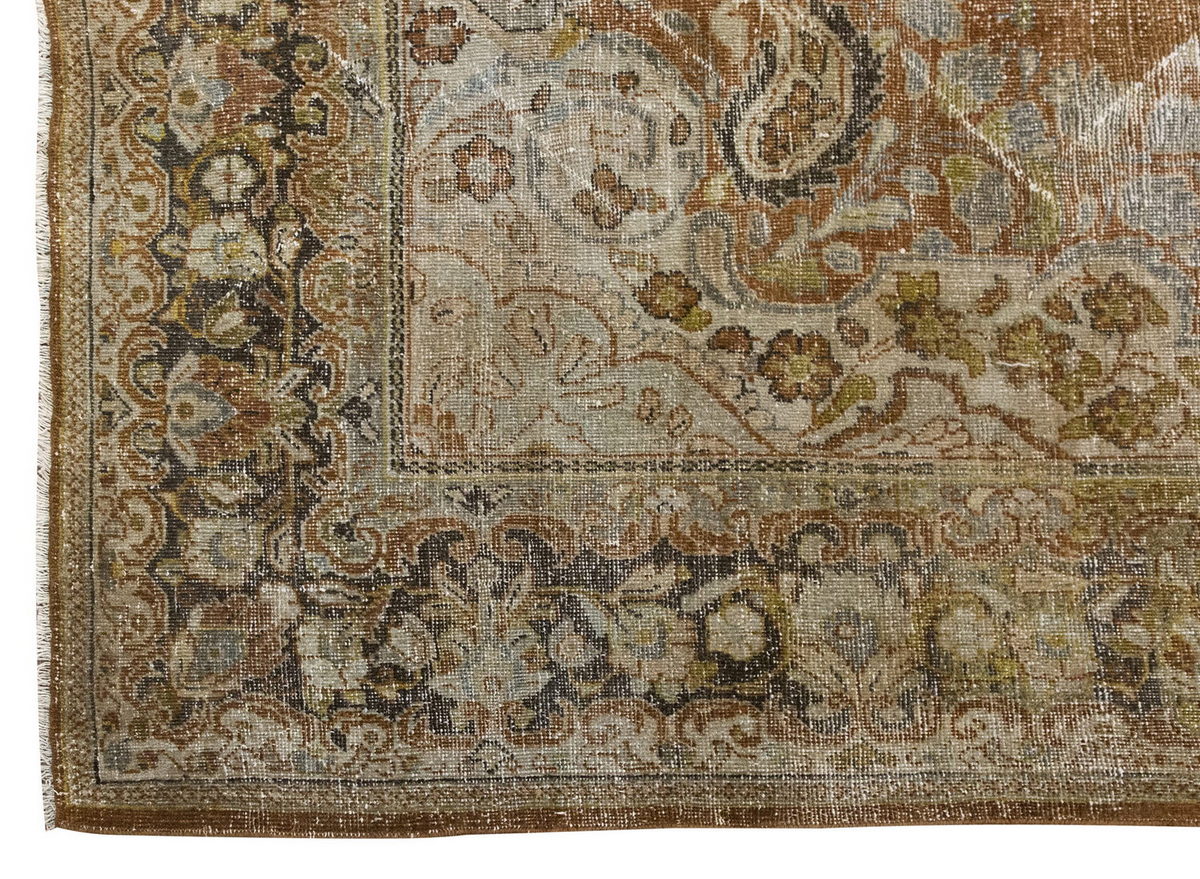 Vintage Large Rug, Oushak Area Rug 6'11" x 10'4" feet 210 x 314 cm