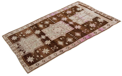 Vintage Large Rug, Oushak Area Rug 6'11" x 12'6" feet 210 x 380 cm