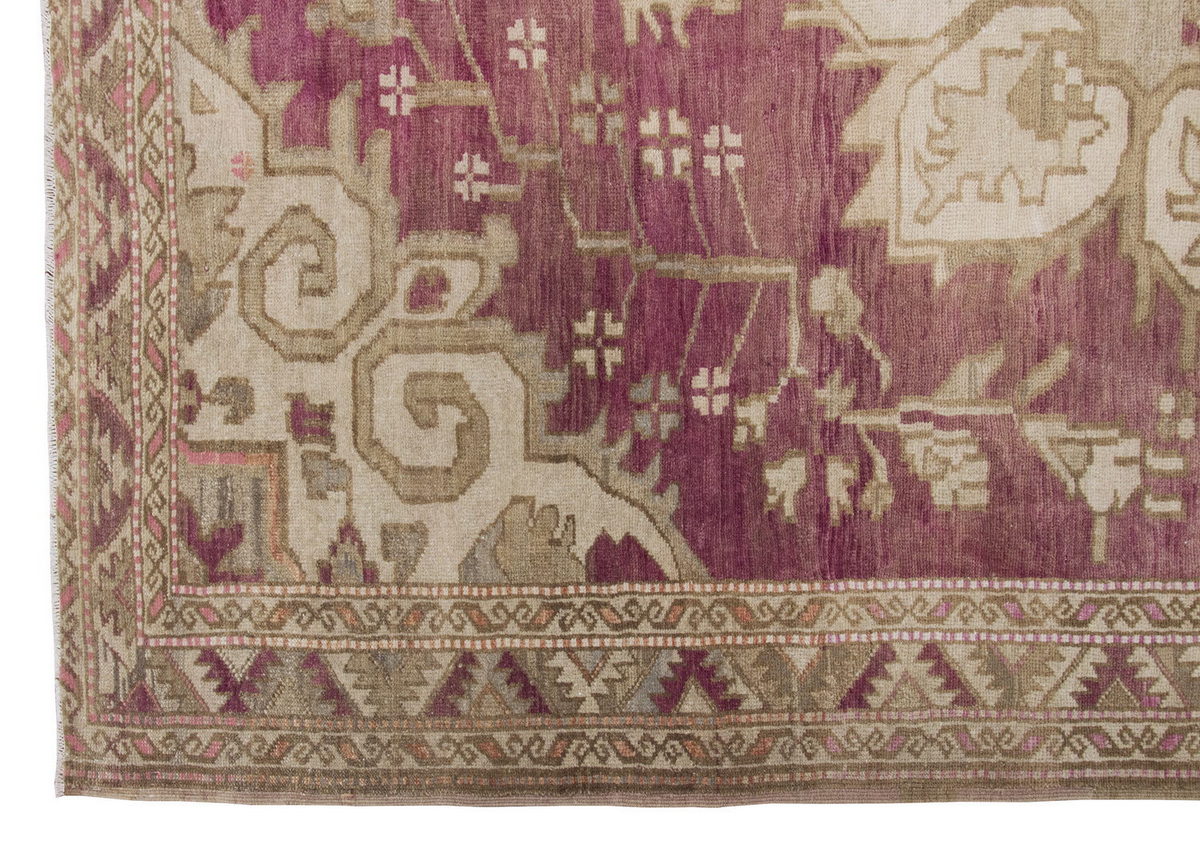 Vintage Large Rug, Oushak Area Rug 6'11" x 9'7" feet 210 x 291 cm