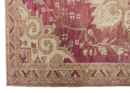 Vintage Large Rug, Oushak Area Rug 6'11" x 9'7" feet 210 x 291 cm