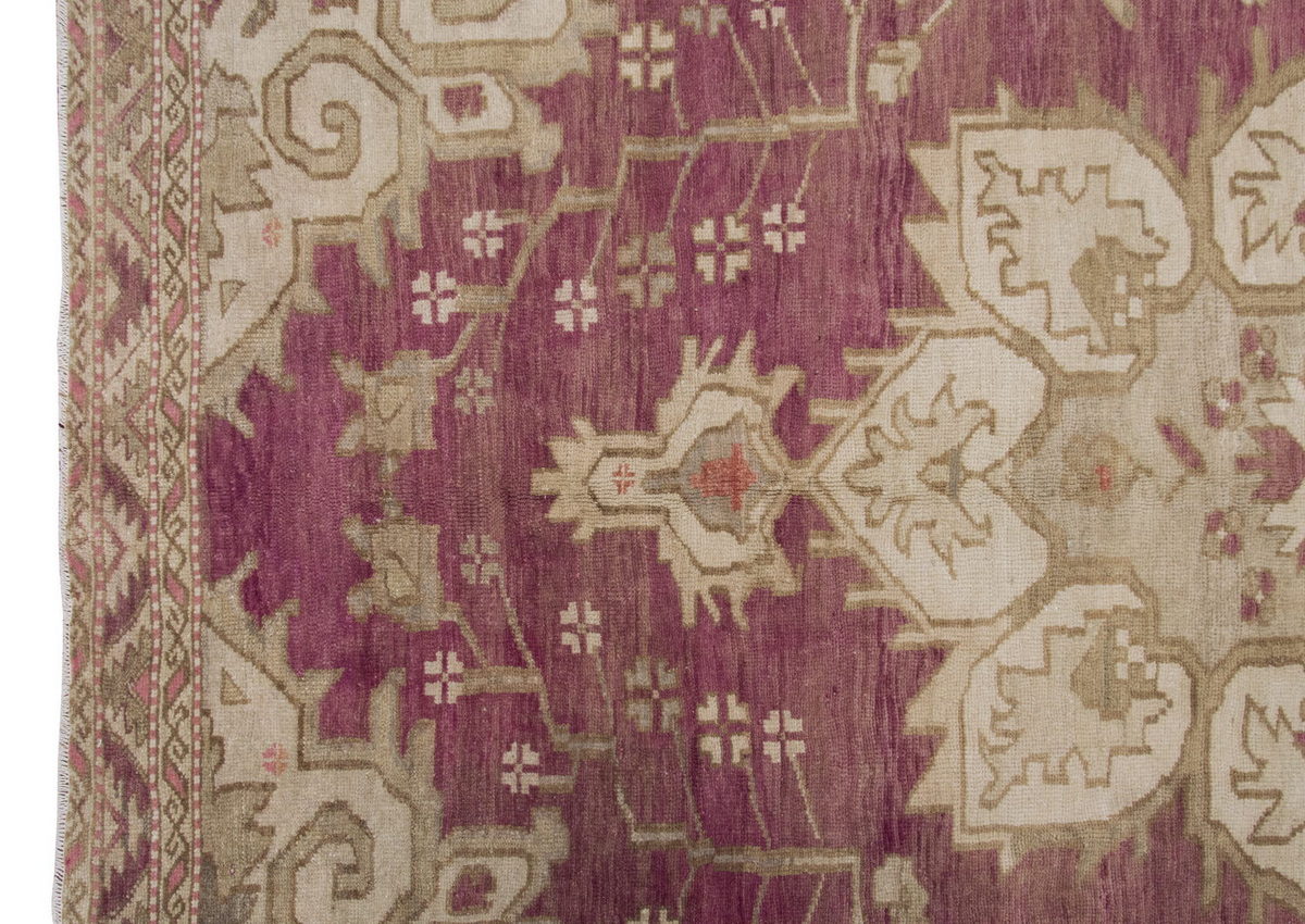 Vintage Large Rug, Oushak Area Rug 6'11" x 9'7" feet 210 x 291 cm