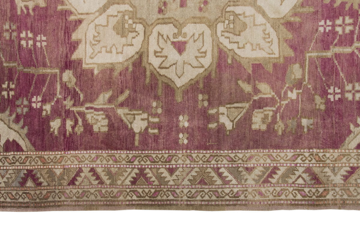Vintage Large Rug, Oushak Area Rug 6'11" x 9'7" feet 210 x 291 cm