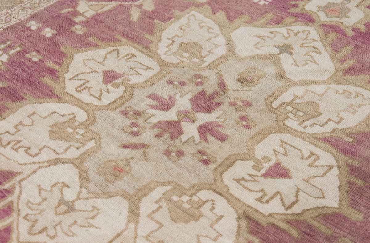Vintage Large Rug, Oushak Area Rug 6'11" x 9'7" feet 210 x 291 cm