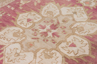 Vintage Large Rug, Oushak Area Rug 6'11" x 9'7" feet 210 x 291 cm