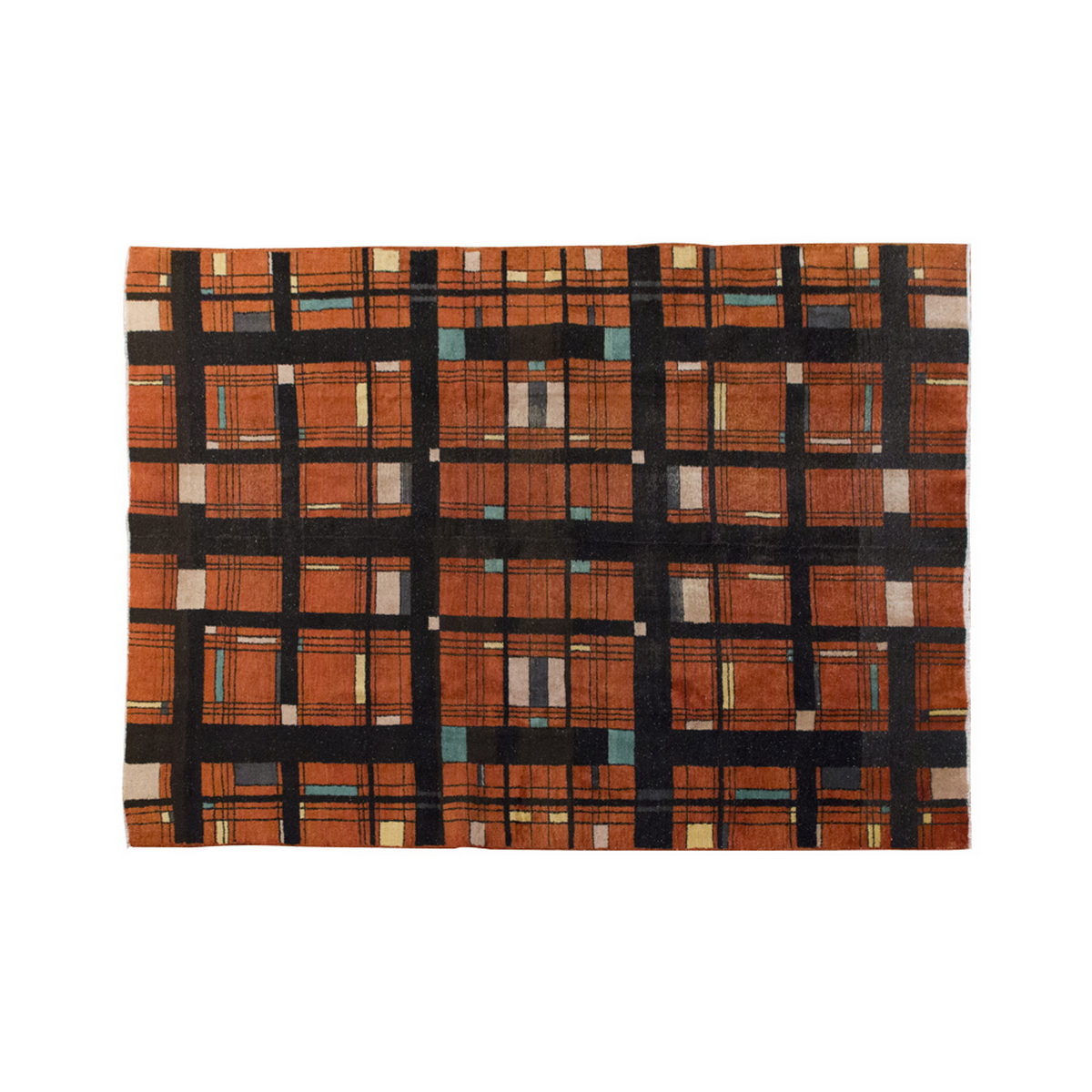 Vintage Large Rug, Oushak Area Rug 6'11 x 10'2 feet 210 x 310 cm