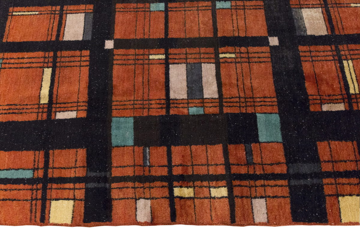 Vintage Large Rug, Oushak Area Rug 6'11 x 10'2 feet 210 x 310 cm