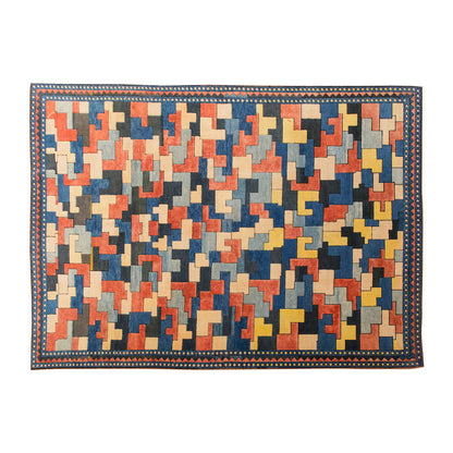 Vintage Large Rug, Oushak Area Rug 6'11 x 9'10 feet 210 x 300 cm