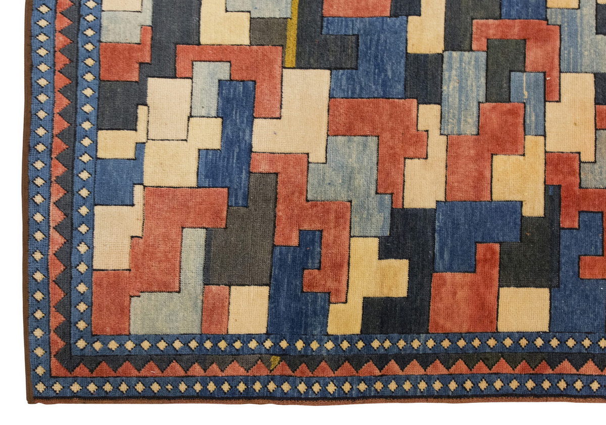 Vintage Large Rug, Oushak Area Rug 6'11 x 9'10 feet 210 x 300 cm