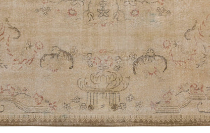 Vintage Large Rug, Oushak Area Rug 6'11 x 9'10 feet 210 x 300 cm