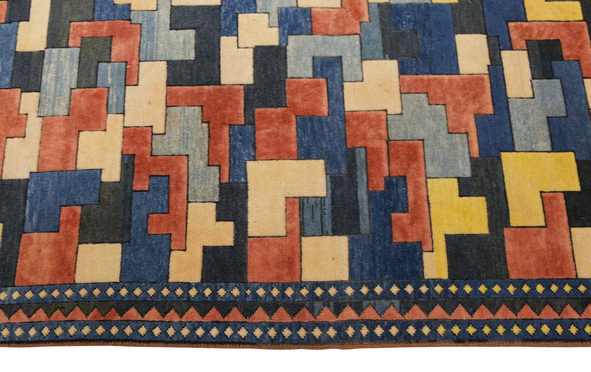 Vintage Large Rug, Oushak Area Rug 6'11 x 9'10 feet 210 x 300 cm