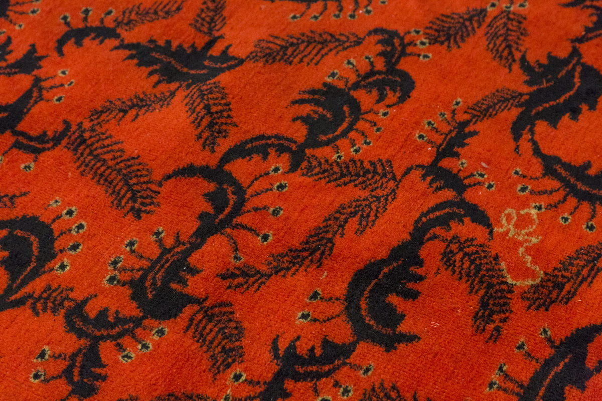 Vintage Large Rug, Oushak Area Rug 6'11 x 9'2 feet 212 x 280 cm