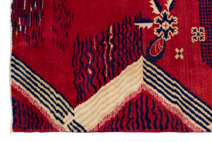 Vintage Large Rug, Oushak Area Rug 6'11 x 9'7 feet 210 x 292 cm