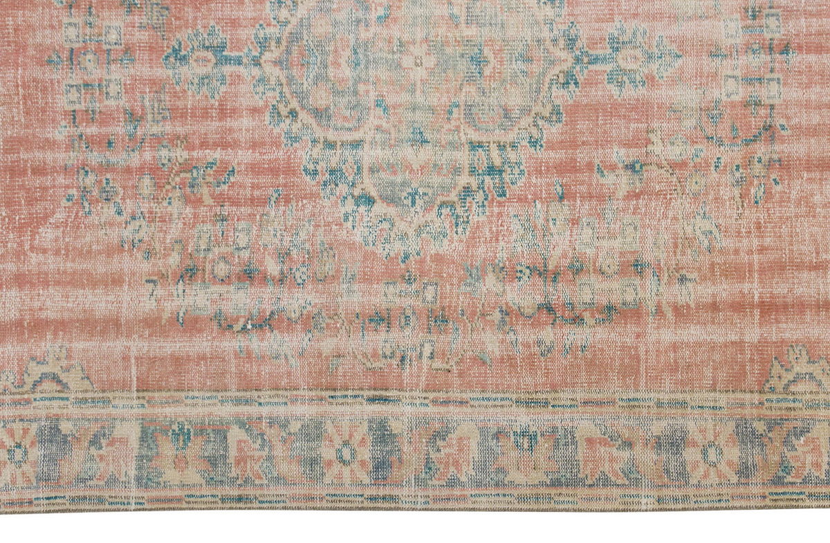 Vintage Large Rug, Oushak Area Rug 6'2" x 10 feet 188 x 305 cm