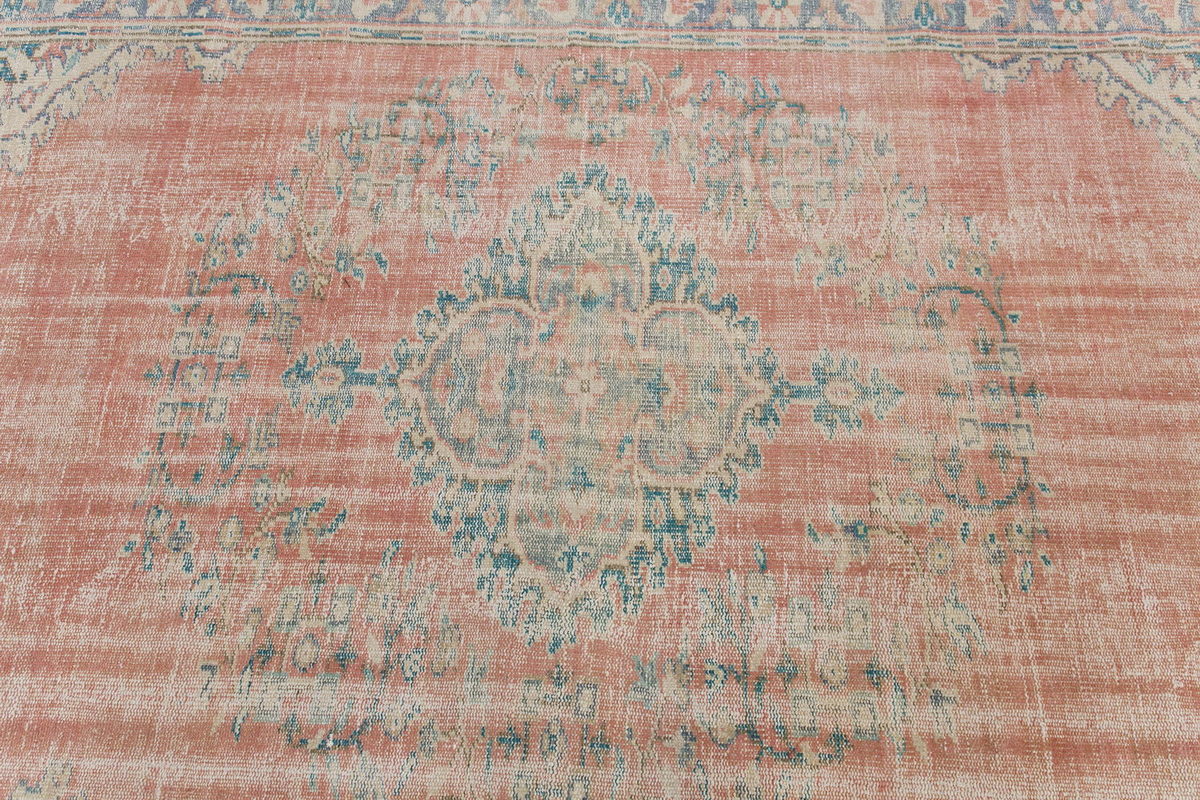 Vintage Large Rug, Oushak Area Rug 6'2" x 10 feet 188 x 305 cm