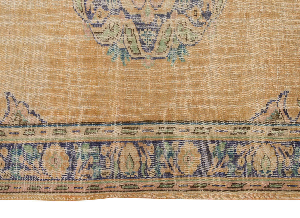 Vintage Large Rug, Oushak Area Rug 6'2" x 9'2" feet 188 x 280 cm