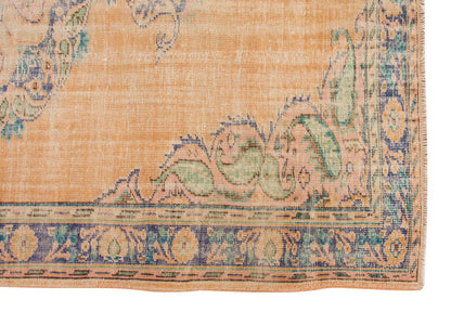 Vintage Large Rug, Oushak Area Rug 6'2" x 9'2" feet 188 x 280 cm