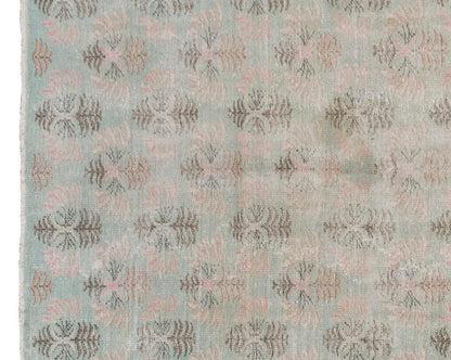 Vintage Large Rug, Oushak Area Rug 6'2" x 9'4" feet 187 x 285 cm