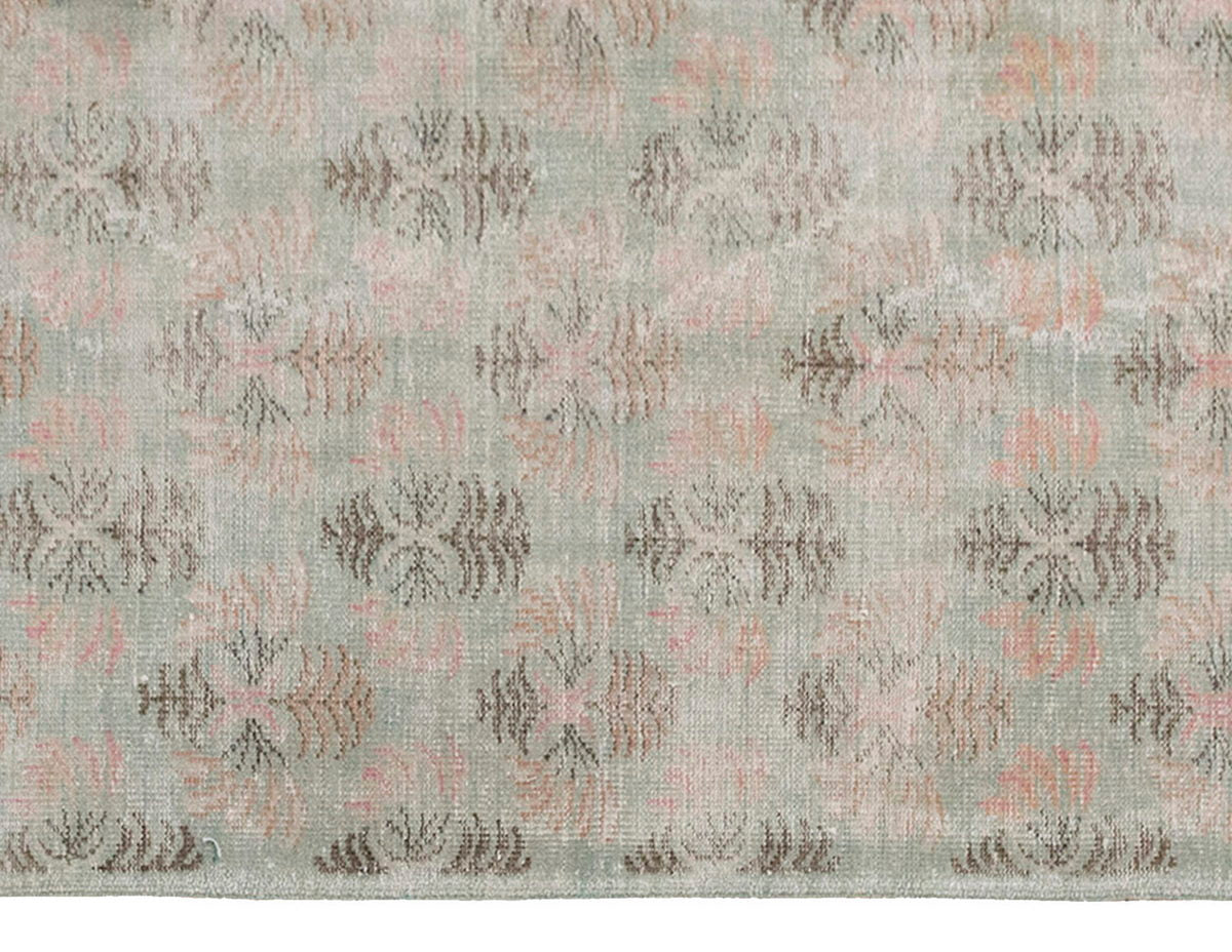 Vintage Large Rug, Oushak Area Rug 6'2" x 9'4" feet 187 x 285 cm