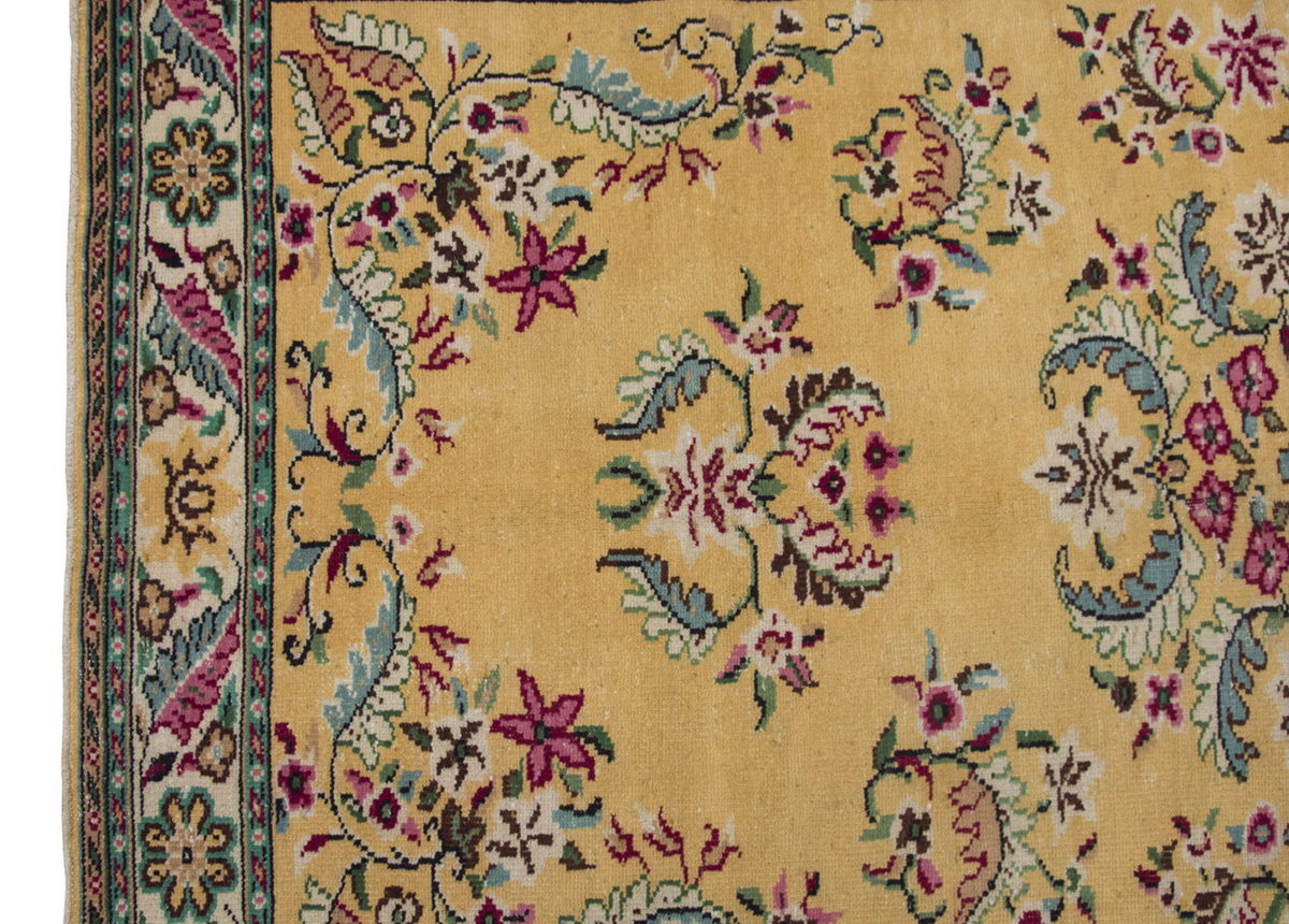 Vintage Large Rug, Oushak Area Rug 6'3" x 10 feet 190 x 305 cm