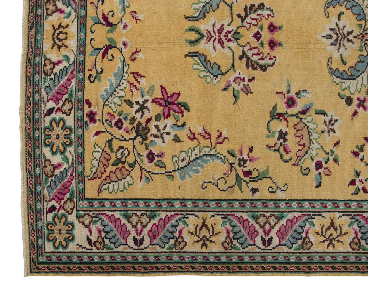 Vintage Large Rug, Oushak Area Rug 6'3" x 10 feet 190 x 305 cm