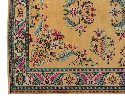 Vintage Large Rug, Oushak Area Rug 6'3" x 10 feet 190 x 305 cm