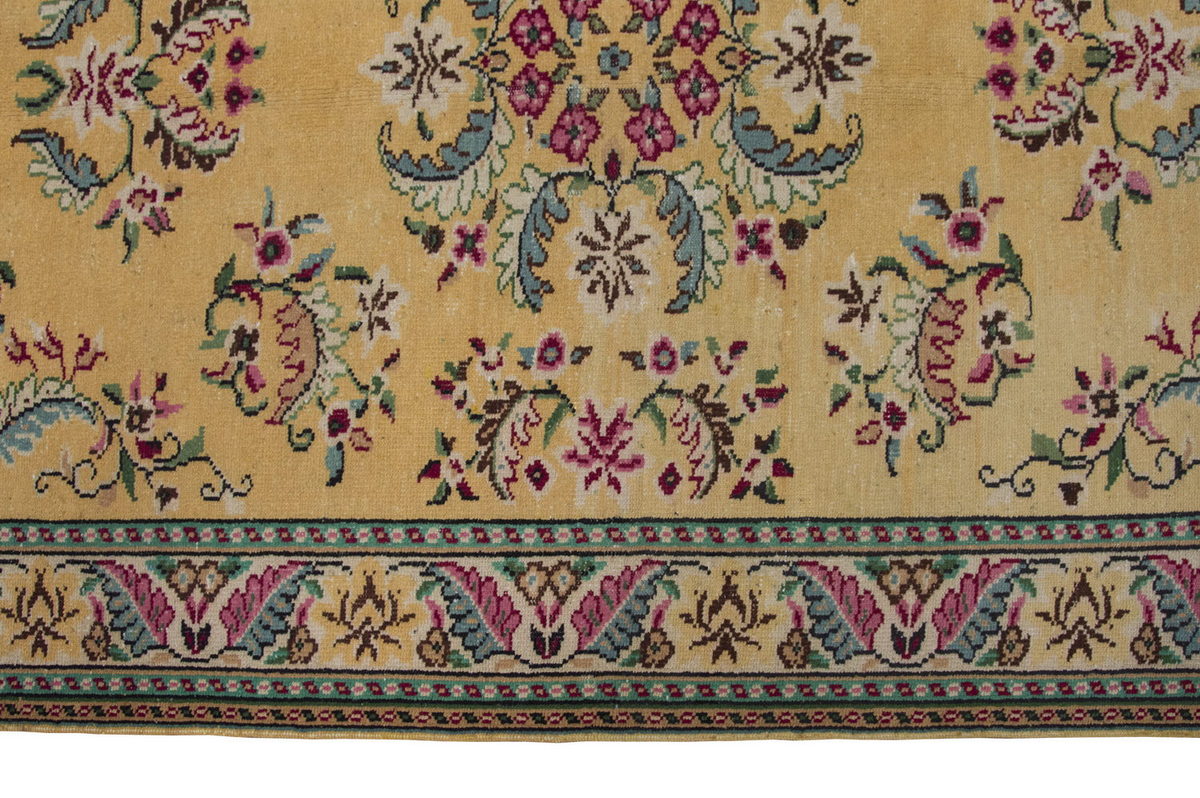 Vintage Large Rug, Oushak Area Rug 6'3" x 10 feet 190 x 305 cm