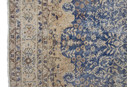 Vintage Large Rug, Oushak Area Rug 6'4" x 10'1" feet 192 x 307 cm