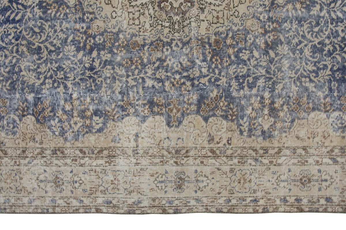 Vintage Large Rug, Oushak Area Rug 6'4" x 10'1" feet 192 x 307 cm