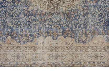Vintage Large Rug, Oushak Area Rug 6'4" x 10'1" feet 192 x 307 cm