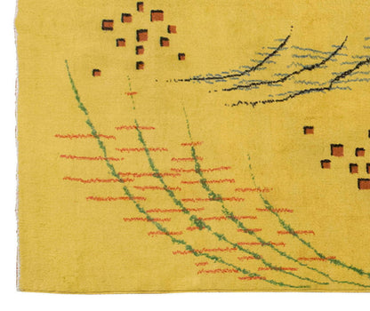 Vintage Large Rug, Oushak Area Rug 6'4" x 10'3" feet 192 x 312 cm