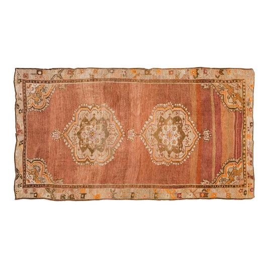 Vintage Large Rug, Oushak Area Rug 6'4" x 11'4 feet 192 x 345 cm