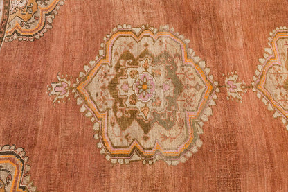 Vintage Large Rug, Oushak Area Rug 6'4" x 11'4 feet 192 x 345 cm