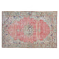 Vintage Large Rug, Oushak Area Rug 6'4" x 9'10" feet 192 x 300 cm