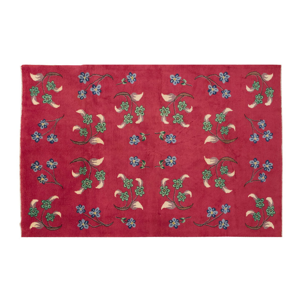 Vintage Large Rug, Oushak Area Rug 6'4 x 9'6 feet 192 x 290 cm