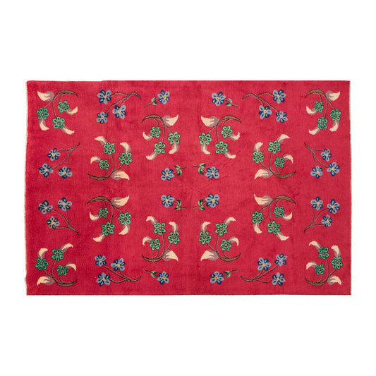 Vintage Large Rug, Oushak Area Rug 6'4 x 9'6 feet 192 x 290 cm
