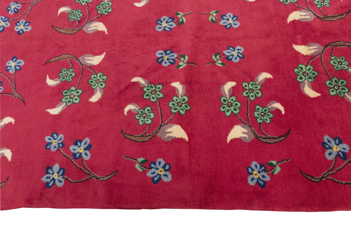 Vintage Large Rug, Oushak Area Rug 6'4 x 9'6 feet 192 x 290 cm