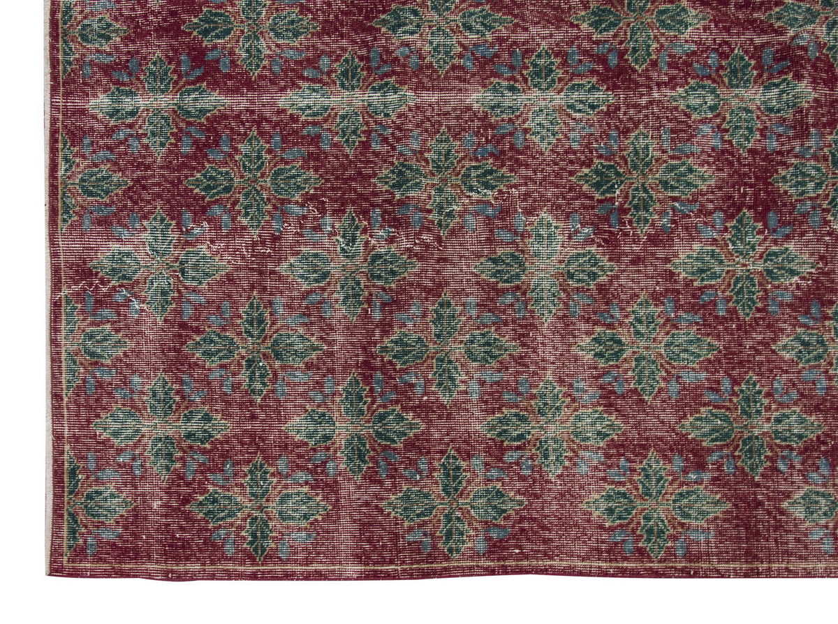 Vintage Large Rug, Oushak Area Rug 6'6" x 10 feet 197 x 305 cm