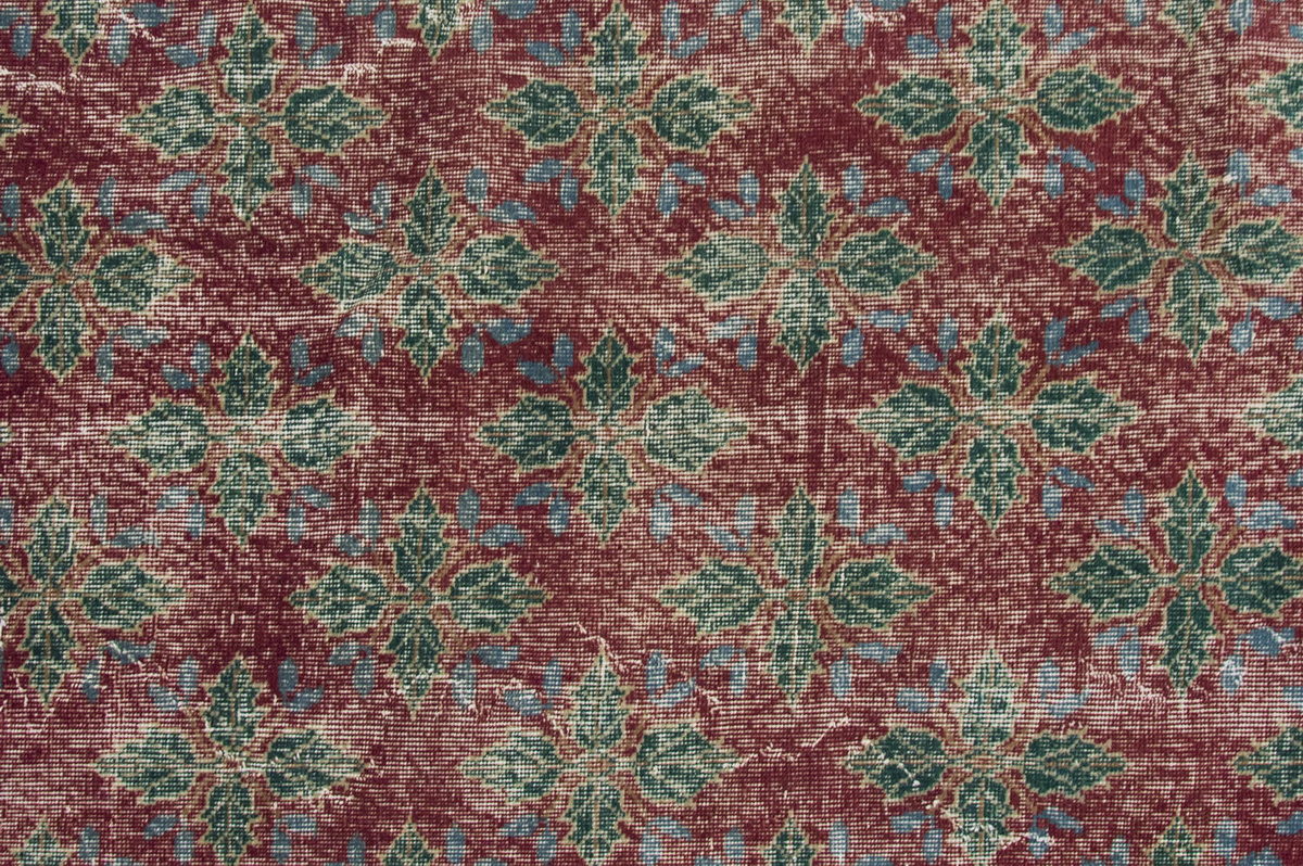 Vintage Large Rug, Oushak Area Rug 6'6" x 10 feet 197 x 305 cm