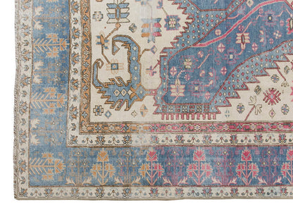 Vintage Large Rug, Oushak Area Rug 6'6" x 9'9" feet 198 x 298 cm