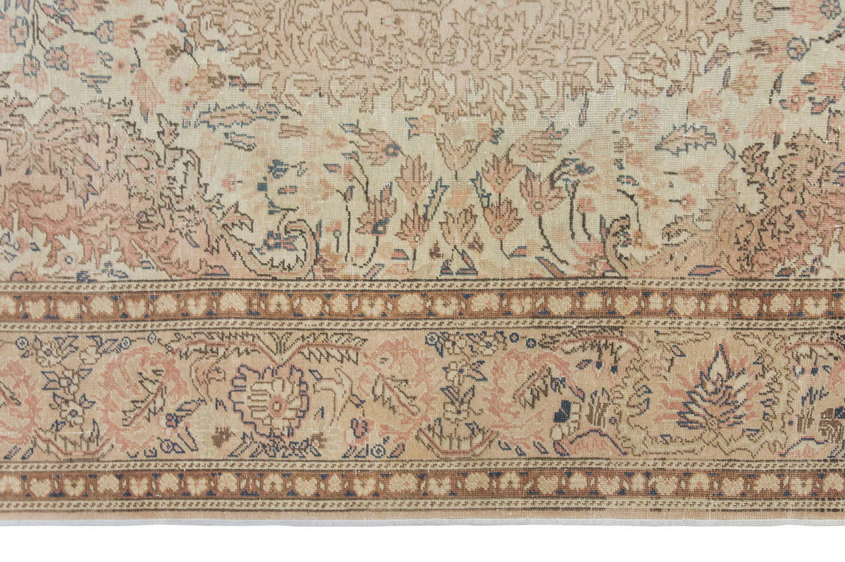 Vintage Large Rug, Oushak Area Rug 6'7" x 10 feet 200 x 305 cm