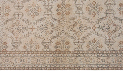 Vintage Large Rug, Oushak Area Rug 6'7" x 9'9" feet 200 x 296 cm