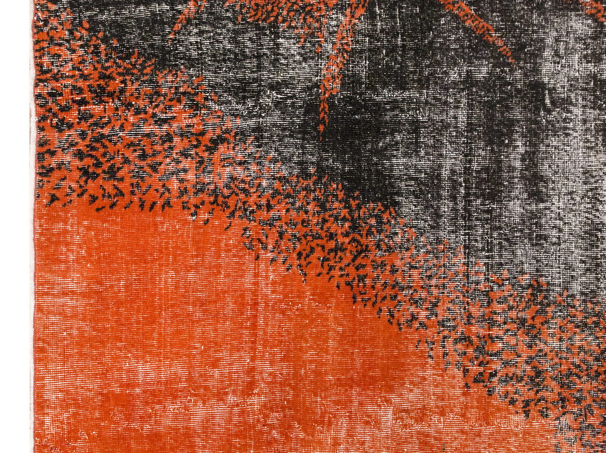 Vintage Large Rug, Oushak Area Rug 6'7 x 10'2 feet 200 x 310 cm