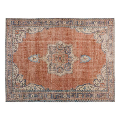 Vintage Large Rug, Oushak Area Rug 6'7 x 9'10 feet 200 x 300 cm