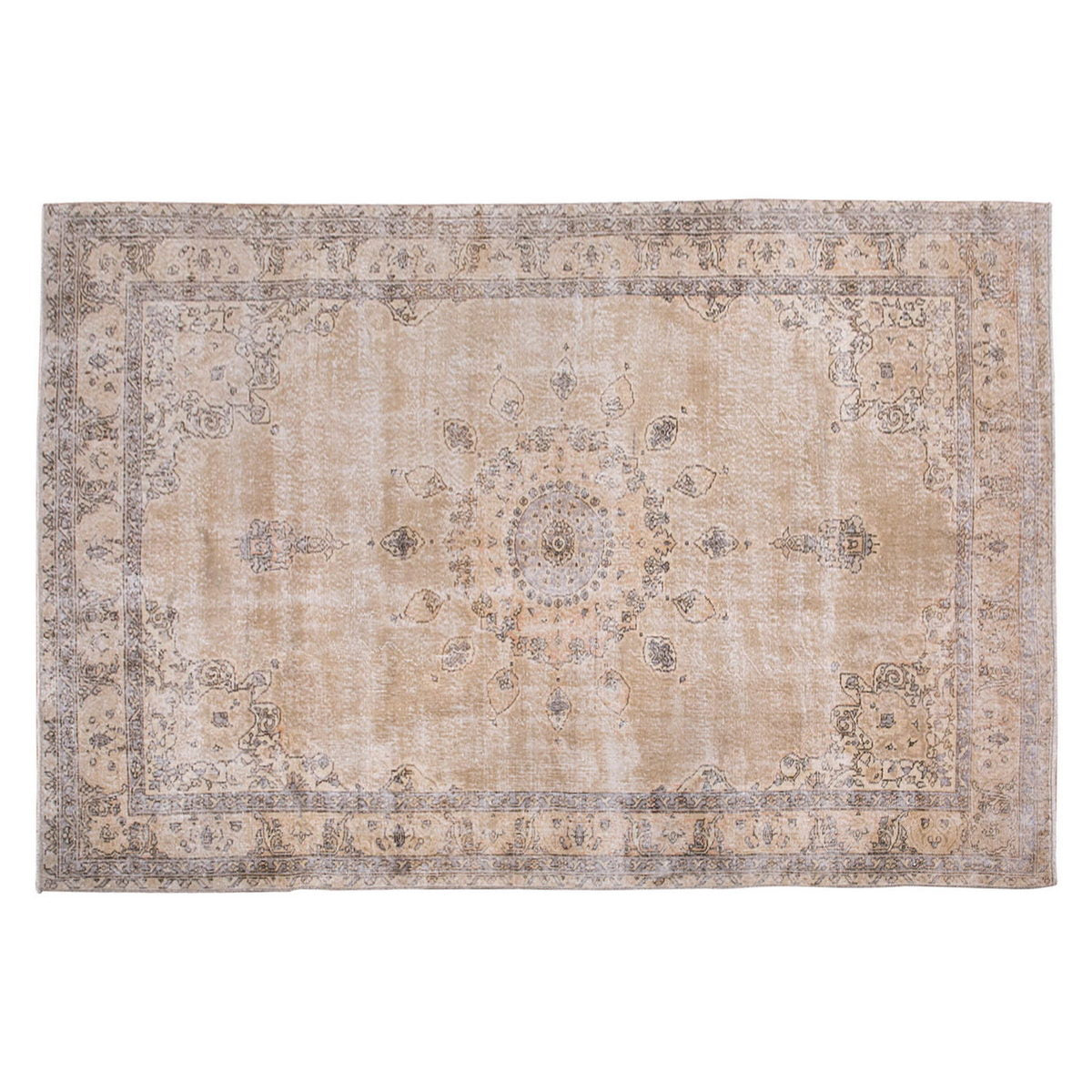 Vintage Large Rug, Oushak Area Rug 6'8" x 10'3" feet 203 x 312 cm