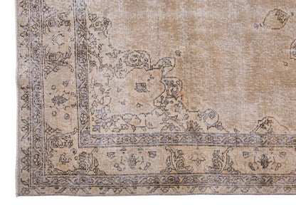 Vintage Large Rug, Oushak Area Rug 6'8" x 10'3" feet 203 x 312 cm
